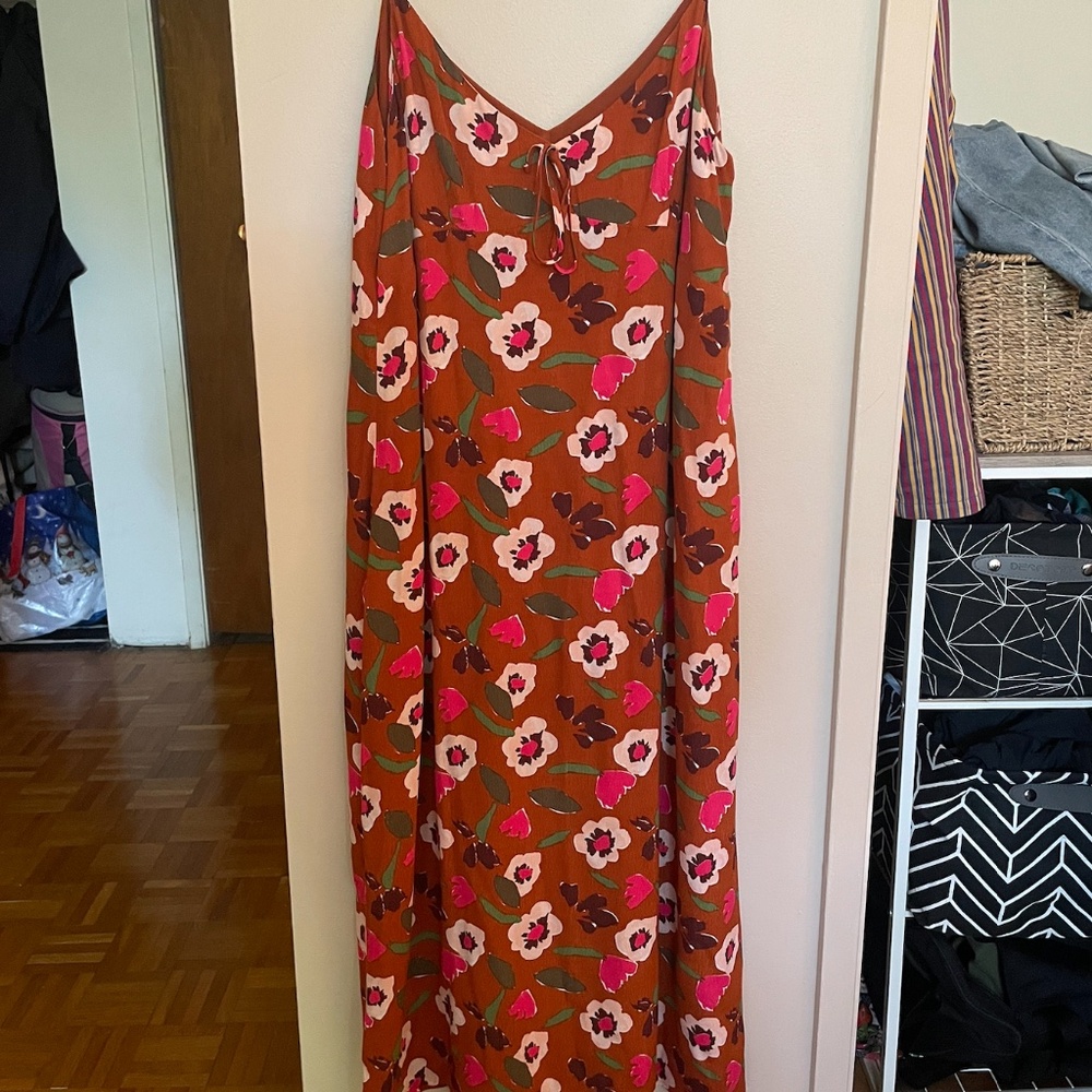 Frank & Oak Floral Slip Dress - Picture 3 of 5